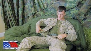 Lance Corporal Austin solo - Gay Porn Video