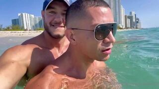 Fitnessfreak unleashed - Nudie Beach Day - Meeting Latin Alfred _2