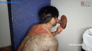 sexy babylon prince used raw by viktor rom in the glory holes