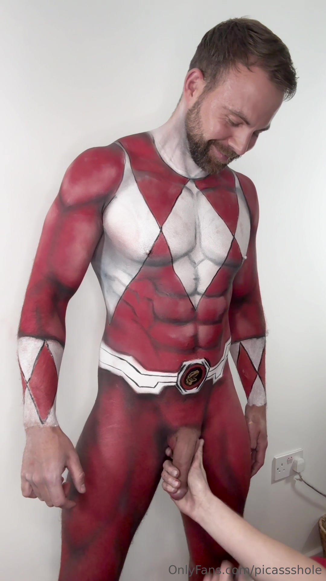 - PicAsssHole - MrBritainX is Red Power Ranger _2