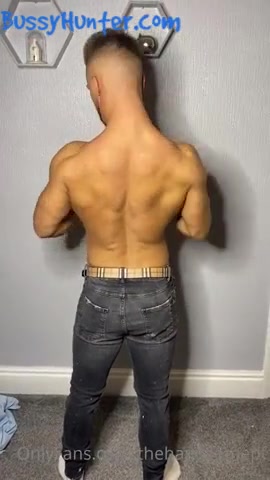 stripping and showing off my muscles and cock joshua tilleard thehandsomept _2