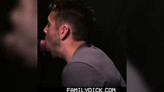 FamilyDick-Anonymous Stepdaddy Gets Blown by Teen SeeBussy.com