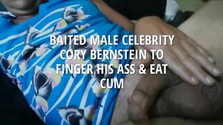 BAITED STRAIGHT HUNK MALE CELEBRITY CORY BERNSTEIN TO FINGER ASS & EAT CUM_MaleModels_480p