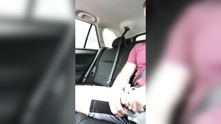 Cruising another UberPool passenger Jayson Parker - Amateur Gay Porn