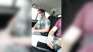 Cruising another UberPool passenger Jayson Parker - Amateur Gay Porn