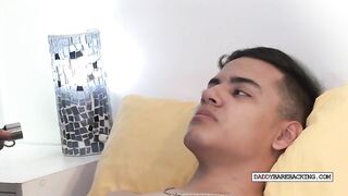 Latin Twink Licks Asshole before Breeding DILF Doctor - Amateur Gay Porn