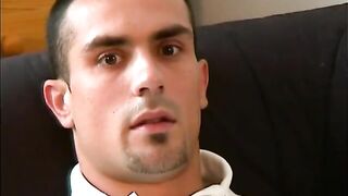 French Delivery Guy Servoced his Huge Cock in a Gay Porn in Spite of him - Amateur Gay Porn