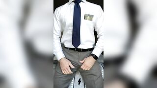 Naughty Mormon Missionary Beats off while his Companion isn't looking Jayson Parker - BussyHunter.com