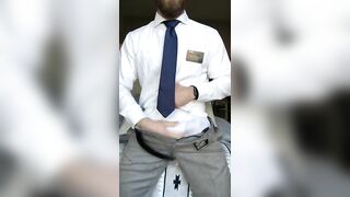 Naughty Mormon Missionary Beats off while his Companion isn't looking Jayson Parker - BussyHunter.com