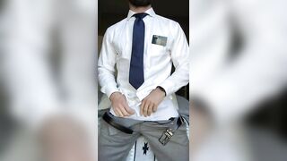 Naughty Mormon Missionary Beats off while his Companion isn't looking Jayson Parker - BussyHunter.com