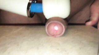 Just a Lazy Tuesday Afternoon, my Magic Wand and I had a Quickie with Slow Motion Cumshot Jetsfan1983 - BussyHunter.com