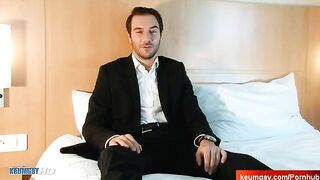 Handsome Straight Male's Cock to Taste. Stephane, Bankster - free gay porn