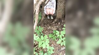 Stop Hiking and Fuck me - POV Standing Doggystyle - Outdoor Sex - Cum in her Panties - almost Caught Jetsfan1983 - BussyHunter.com