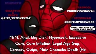 Deadpool Gets Fucked by Spiderman's Gigantic Cock Cmakesp - BussyHunter.com