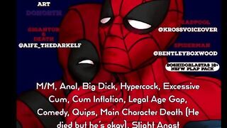 Deadpool Gets Fucked by Spiderman's Gigantic Cock Cmakesp - BussyHunter.com