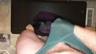 Playing with my Cock Bulge and Ejaculating in my Underwear Jetsfan1983 - BussyHunter.com