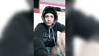 White Latin Boy Touches his Dick before he Fuck with her Girl kissmydick - BussyHunter.com