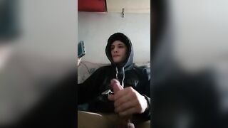 White Latin Boy Touches his Dick before he Fuck with her Girl-6 kissmydick - BussyHunter.com