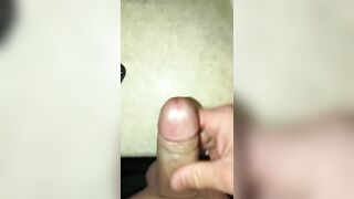 Wanking Uncut Cock Focusing on Foreskin Stimulation, Started off Slow then Jerking it Faster to Cum Jetsfan1983 - BussyHunter.com