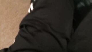 Jerking in Adidas Sweats and White Socks nmctstud - BussyHunter.com