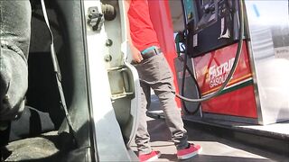 Gas Station Sag - SexySaggerYo sexysaggeryo - BussyHunter.com