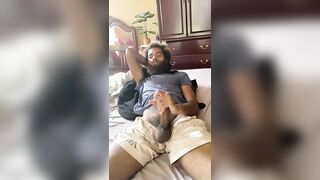 Lay back and enjoy this thick cock cuming on your face bitch Mount Men Rock Mercury_Rock Mercury_480p