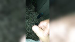 Risky Outdoor Pissing & Masturbation, she Holds my Cock for me outside while I go Pee Jetsfan1983 - BussyHunter.com