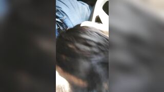 Native American slut sucking me in public; Car, public park bathroom BottomSlutCO