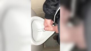 Almost Caught Jerking off in Front of the Urinal because of the Camera Light, had to Stop for later Jetsfan1983 - BussyHunter.com