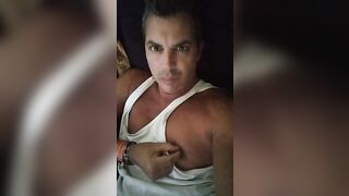 Hot DILF Male Celebrity Cory Bernstein CAUGHT Waking up Masturbating & CUM MaleModels - BussyHunter.com