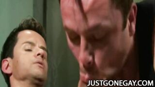 Jack London and Ryan Starr - Handsome DILF Topping his Young Lover Just Gone Gay