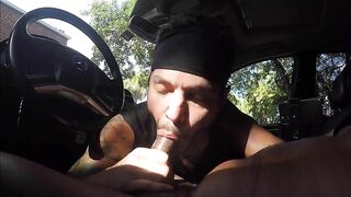 SLOPPY CAR HEAD   CUM DRIPPING FROM MOUTH Jramosbttmxxx - BussyHunter.com