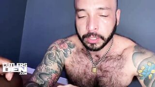 Cutler X Raw Breeds and Fucks Julien Torres with his Uncut Monster Cock Cutlers Den - BussyHunter.com