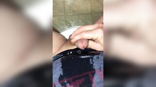 Fan Request; Watch me Cum and Piss on myself while Seated on the Toilet Masturbating Jetsfan1983 - BussyHunter.com