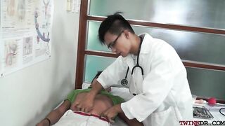 Asian Amateur Breeded by Doctor after Exam Doctor Twink - Amateur Gay Porn