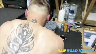 Client Reports a Leak, Fucks the Repairman Hard Raw Road Nation - Amateur Gay Porn