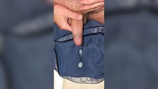 Custom Video Request - I Wear my Cum Filled Boxers all Day Today and also Added a second Load of Cum Jetsfan1983 - BussyHunter.com