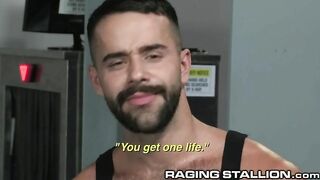 Hairy Euro Traveler Gets Dick Sucked By Latino Baggage Handler  - Amateur Gay Porn