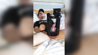 Using Fleshlight Quickshot Wank Machine Solo gaynaughtywelsh - BussyHunter.com