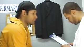 Doctor & Inmate in Latino Fan Club's PAPI PRISON (1995) bijouvideo - Amateur Gay Porn