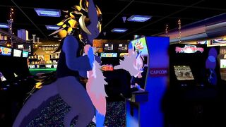 Female Nardo Gets Pounded by Massive Wickerbeast in Arcade ToasterBottom - BussyHunter.com