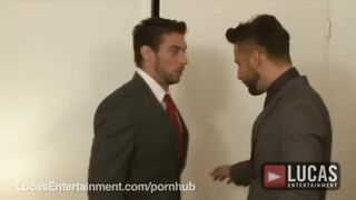 MEN FUCKING IN SUITS Lucas Entertainment - Amateur Gay Porn