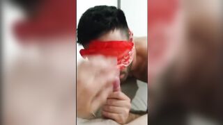 Blind Blowjob Fran Josu - BussyHunter.com