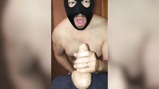 JOI - in 8 Minutes Give me an Oral Creampie and Facial just like this Fake Cum Squirting Dildo does Jetsfan1983 - BussyHunter.com