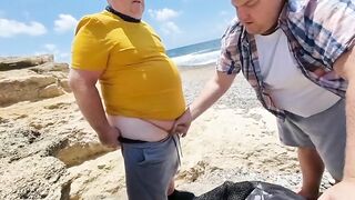 Sex on the Public Beach - Daddy Cums Brummieboi89 - BussyHunter.com