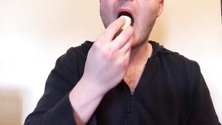 Erotic Banana Eating MaleEroticASMR - BussyHunter.com