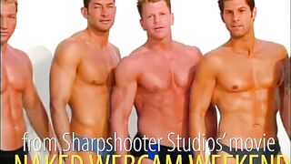 8 NAKED JOCKS FILM EACH OTHER Sharp Men - Amateur Gay Porn