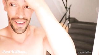 Hot fitness guy walks nude on hallway, elevator and goes to the street door. RISKY Paulwilliamsok - Amateur Gay Porn