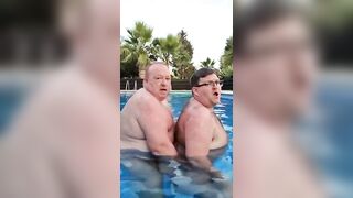 Daddy Fucks Boy in Swimming Pool Brummieboi89 - BussyHunter.com