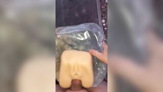 Outdoor Masturbation at my Campsite, Fucking my Pussy & Ass Stroker then Eating out my Anal Creampie Jetsfan1983 - BussyHunter.com